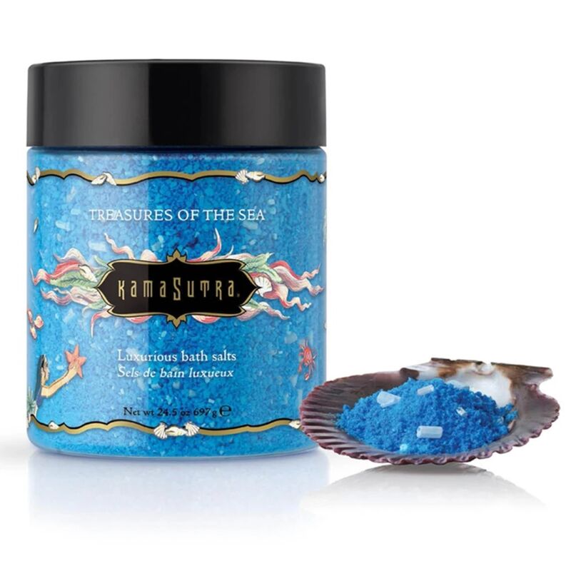 KAMASUTRA - BATH SALTS TREASURES OF THE SEA 697 GR - Kink&Play