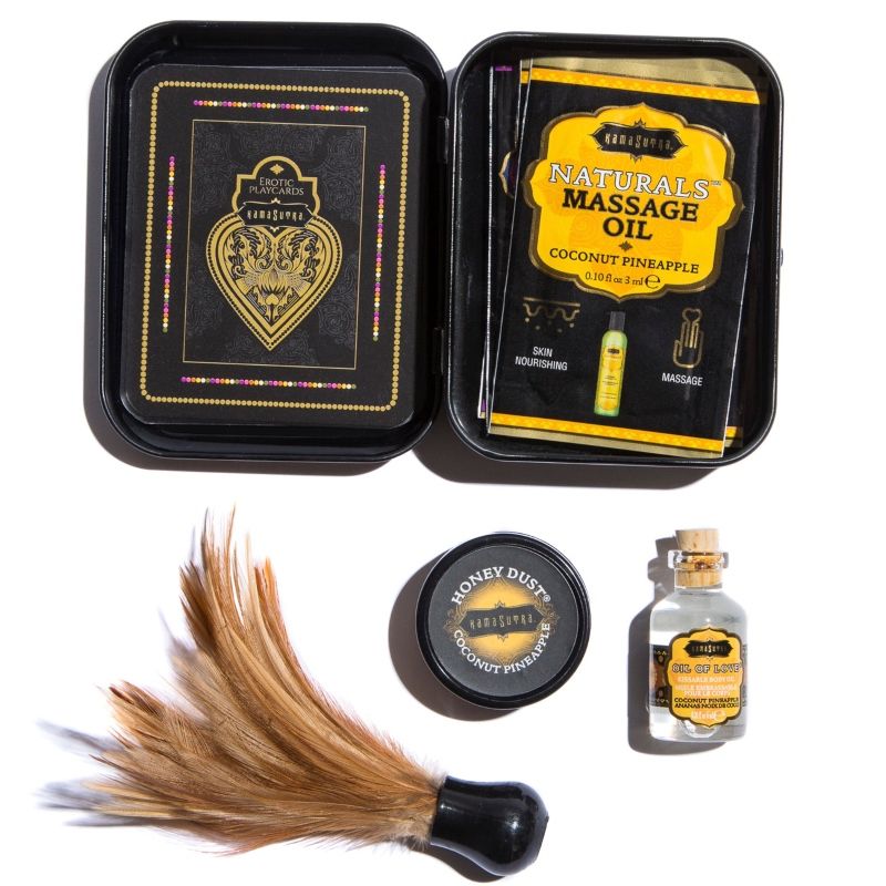 KAMASUTRA - WEEKENDER TIN KIT COCONUT AND PINEAPPLE - Kink&Play