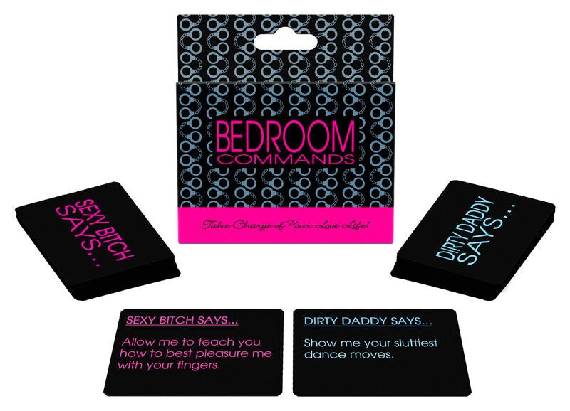 KHEPER GAMES - BEDROOM COMMANDS CARD GAME /EN - Kink&Play