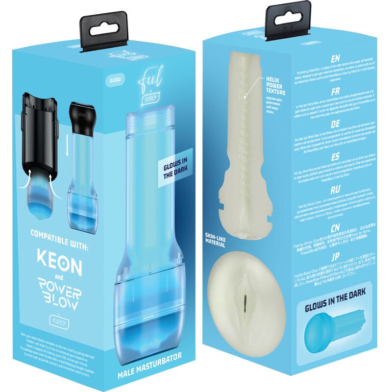 KIIROO - FEEL GLOW IN THE DARK STROKER - Kink&Play