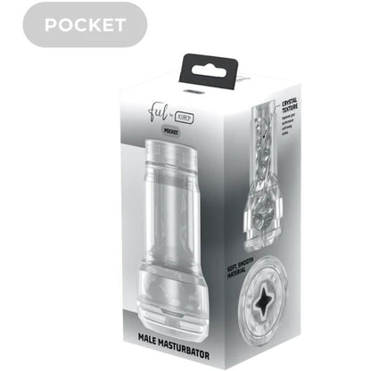 KIIROO - FEEL POCKET STROKER CRYSTAL BY KIIROO TRANSPARENT - Kink&Play