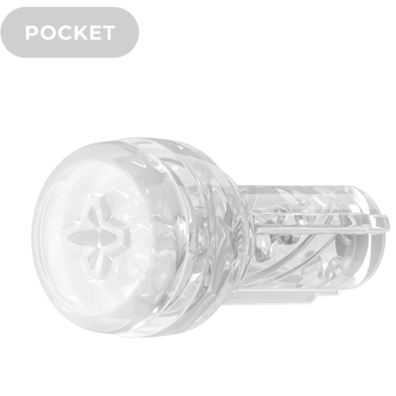 KIIROO - FEEL POCKET STROKER CRYSTAL BY KIIROO TRANSPARENT - Kink&Play