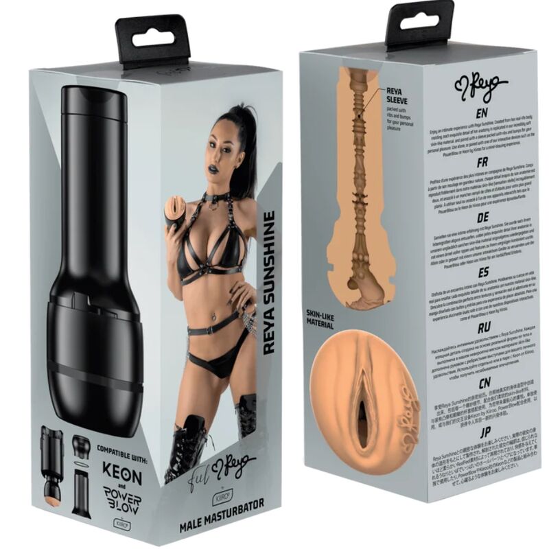KIIROO - FEEL REYA SUNSHINE STROKER KIIROO STARS COLLECTION - Kink&Play