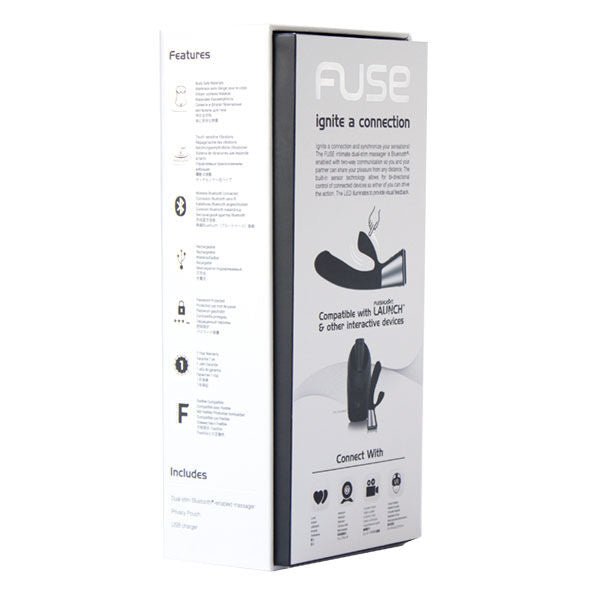 KIIROO - OHMIBOD FUSE APP REMOTE CONTROL BLACK - Kink&Play