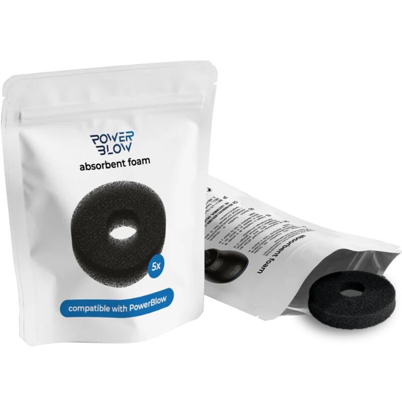 KIIROO - POWER BLOW ABSORBENT FOAM 5 PACK - Kink&Play