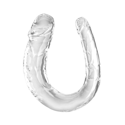 KING COCK - DOUBLE TROUBLE DOUBLE DILDO 33 CM CLEAR - Kink&Play