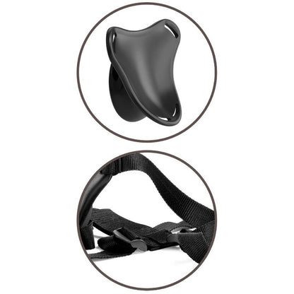KING COCK - ELITE ADJUSTABLE HARNESS WITH DILDO 15.2 CM FOR BEGINNERS - Kink&Play