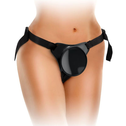 KING COCK - ELITE ADJUSTABLE HARNESS WITH DILDO 15.2 CM FOR BEGINNERS - Kink&Play