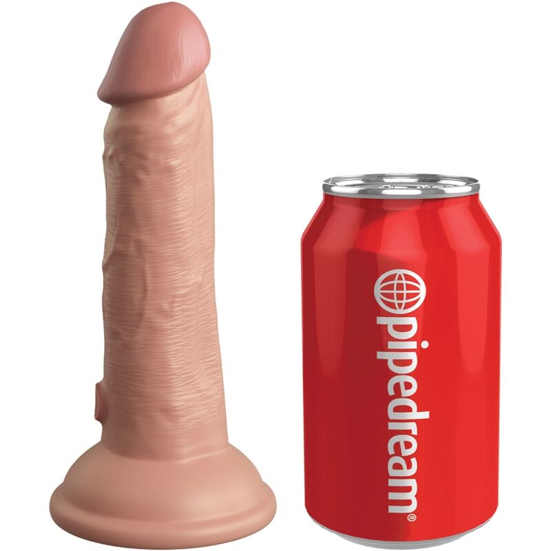 KING COCK - ELITE REALISTIC SILICONE DILDO 15.2 CM - Kink&Play
