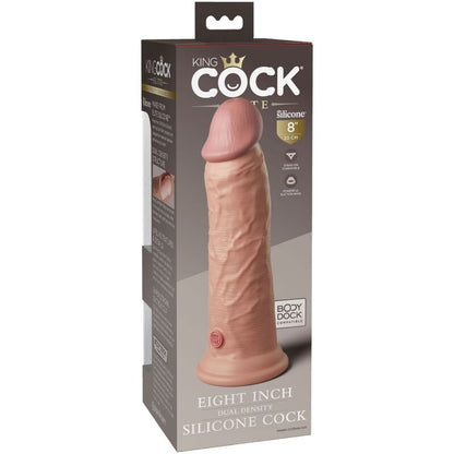 KING COCK - ELITE REALISTIC SILICONE DILDO 20.3 CM - Kink&Play