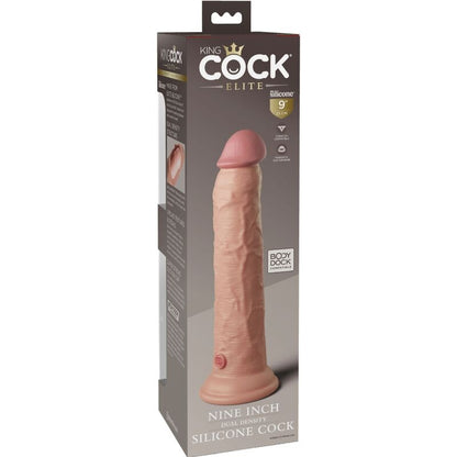 KING COCK - ELITE REALISTIC SILICONE DILDO 23 CM - Kink&Play