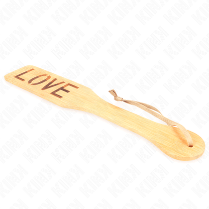 KINK - BAMBOO PALETTE WORD LOVE 32 X 5.5 CM - Kink&Play