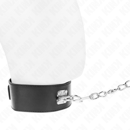 KINK - BASIC MODEL COLLAR WITH LEASH 65 CM MODEL 0 - Kink&Play
