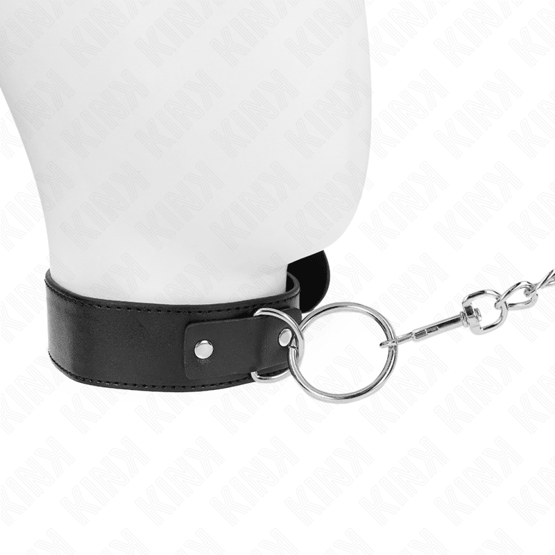 KINK - BASIC MODEL COLLAR WITH LEASH MODEL 4 ADJUSTABLE 36 - 43 CM - Kink&Play
