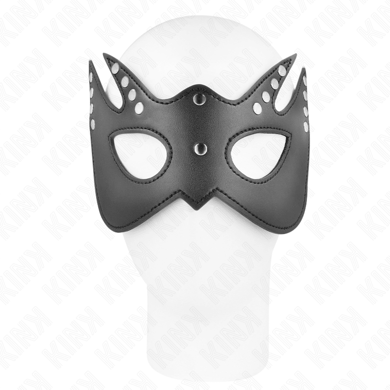 KINK - BAT MASK WITH RIVETS 23 x 15 CM - Kink&Play