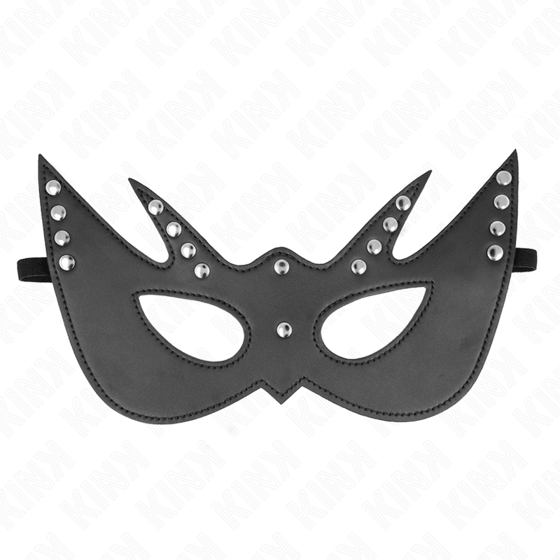 KINK - BAT MASK WITH RIVETS 23 x 15 CM - Kink&Play