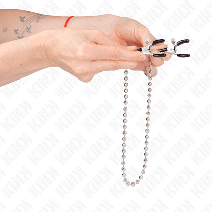 KINK - BEAD CHAIN NIPPLE CLAMPS 30 CM - Kink&Play