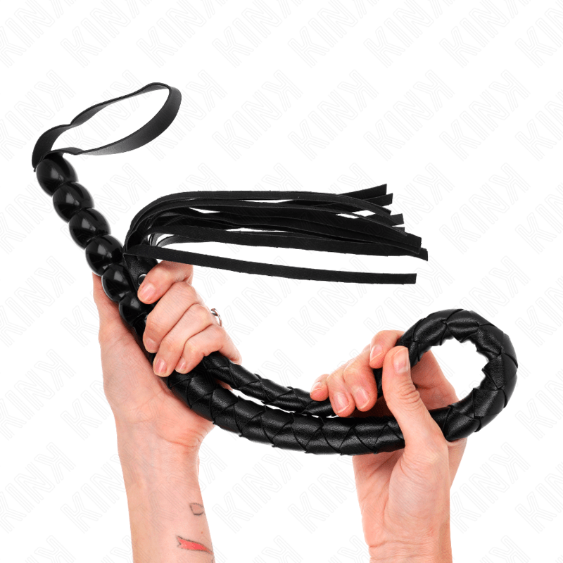 KINK - BEADED SNAKE WHIP 80 CM - Kink&Play