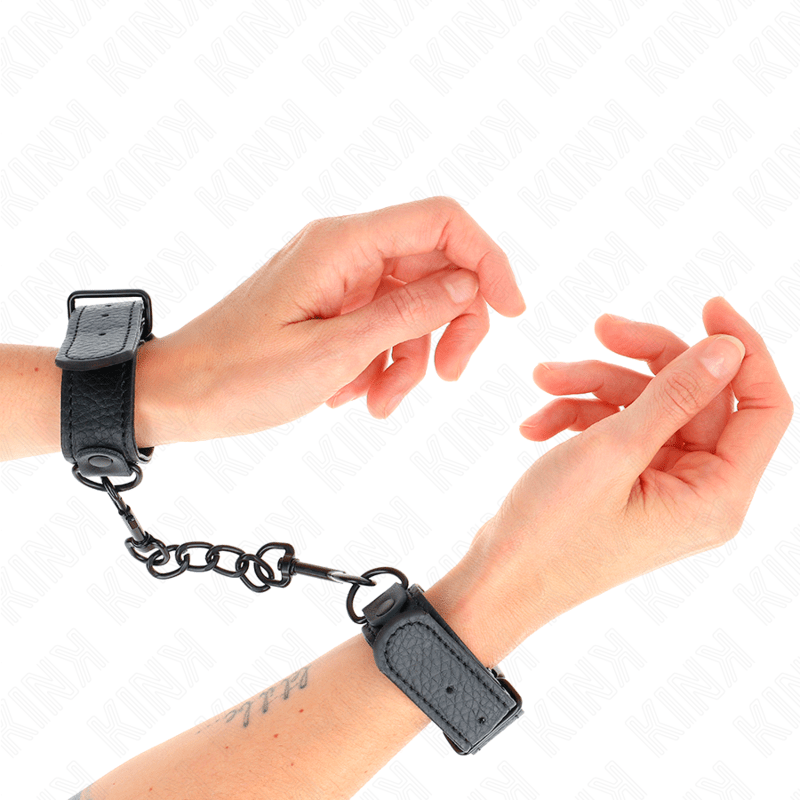 KINK - BEGINNER HAND CUFFS ADJUSTABLE 13 - 23 CM X 2.2 CM - Kink&Play