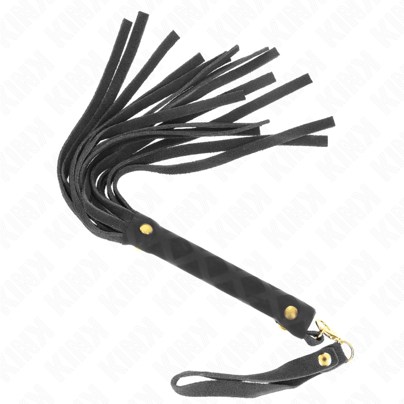 KINK - BLACK SUEDE MINI WHIP 30 CM - Kink&Play