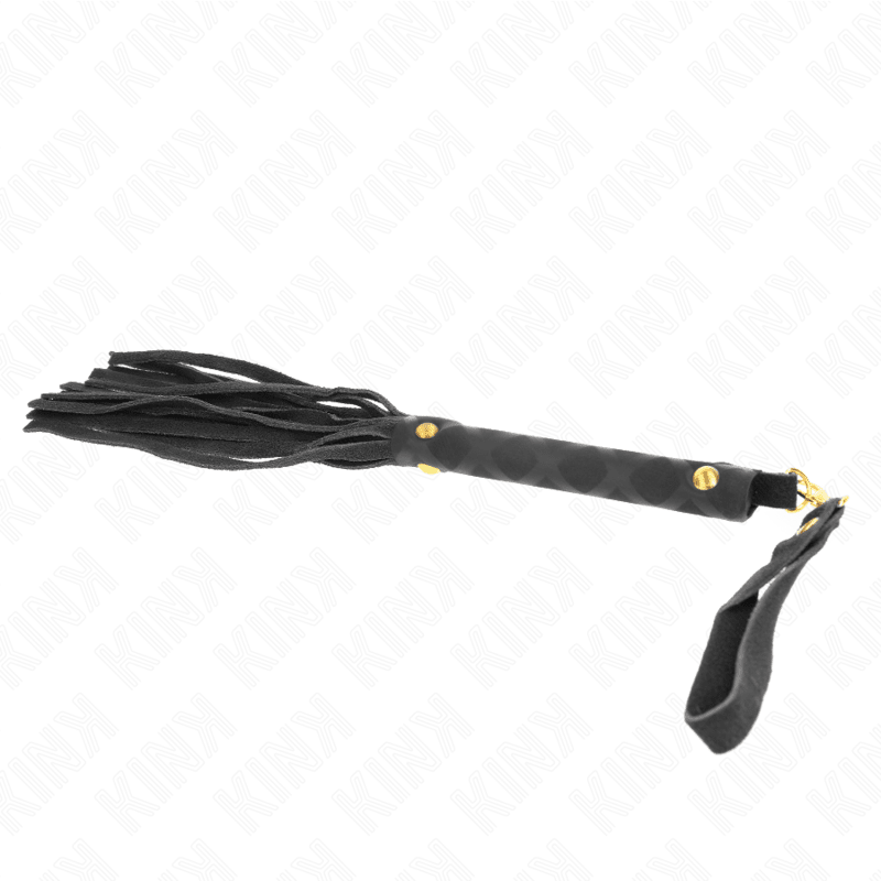 KINK - BLACK SUEDE MINI WHIP 30 CM - Kink&Play