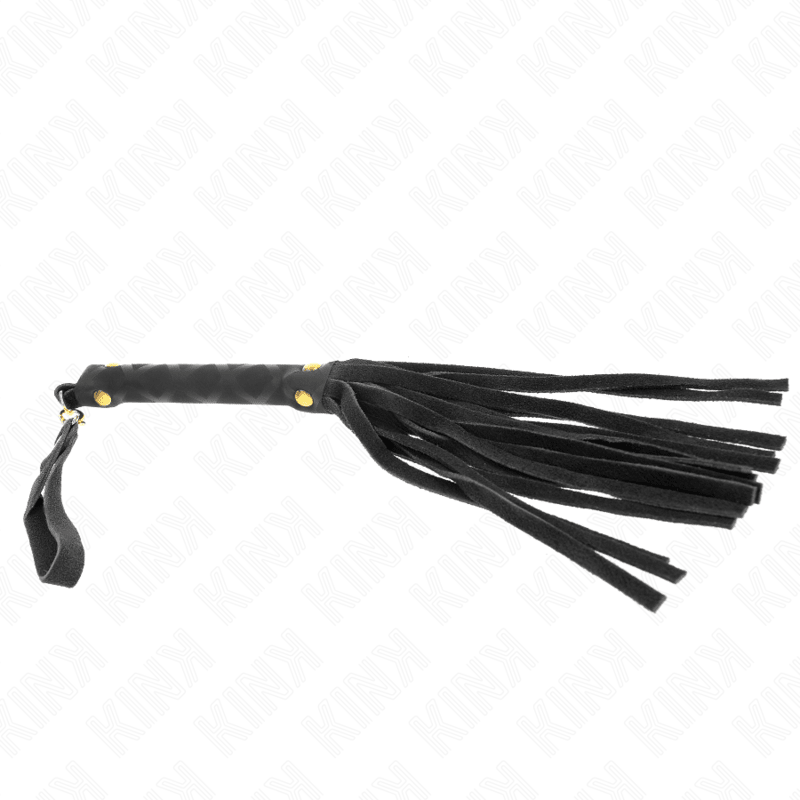 KINK - BLACK SUEDE MINI WHIP 30 CM - Kink&Play