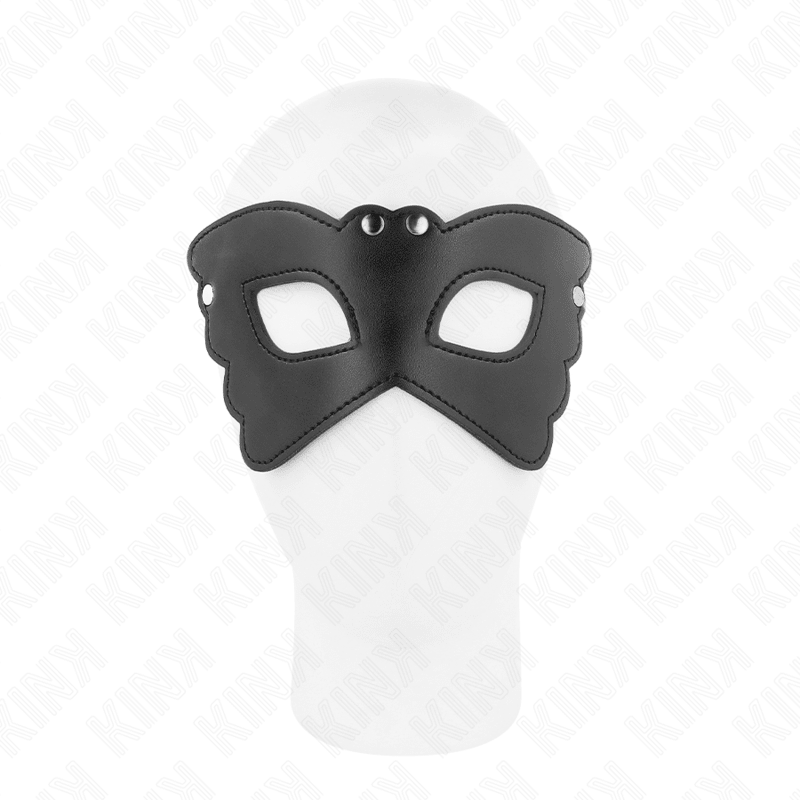 KINK - BUTTERFLY SHAPED LEATHERETTE MASK 20 x 9 CM - Kink&Play