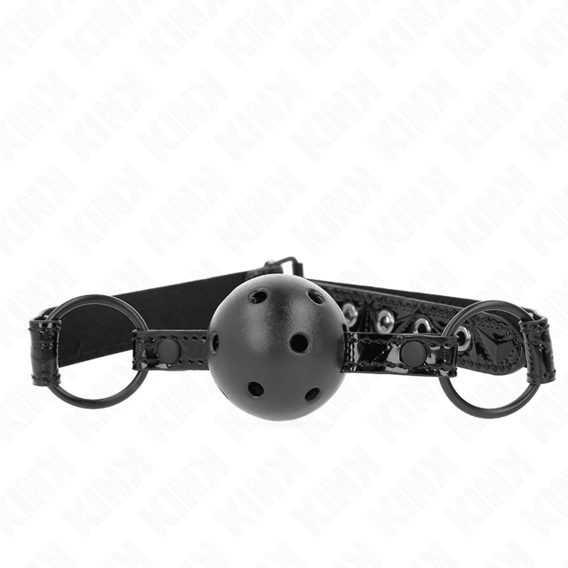 KINK - DIAMOND PATTERN BALL 4.5 CM GAG MODEL 3 64.5 CM ADJUSTABLE 42 - 60 CM - Kink&Play