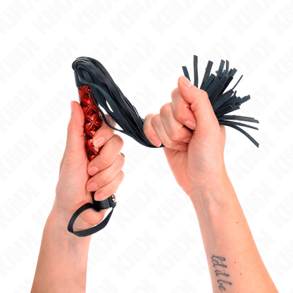 KINK - DIAMOND PATTERN WHIP 40 CM - Kink&Play