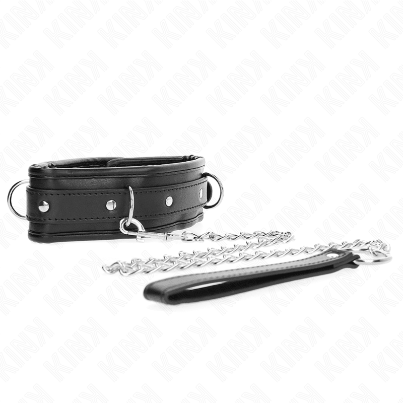 KINK - HEAVY NECKLACE WITH BELT 65 CM MODEL 1 ADJUSTABLE 36.5 - 50 CM - Kink&Play