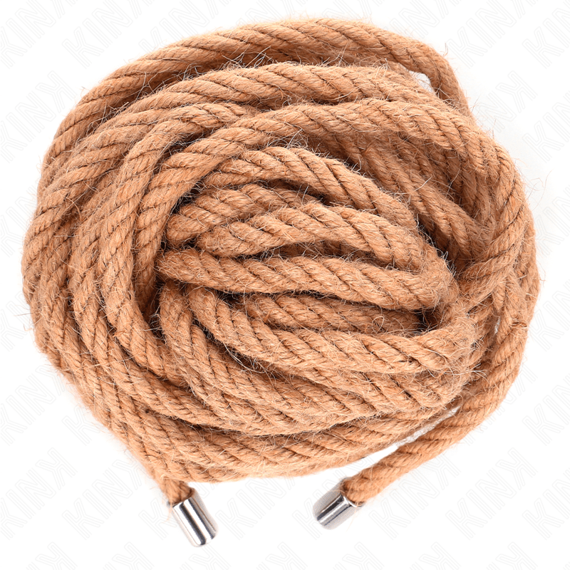 KINK - HEMP ROPE WITH METAL HEAD 10 METER - Kink&Play