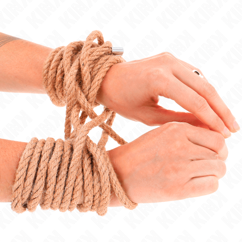 KINK - HEMP ROPE WITH METAL HEAD 20 METER - Kink&Play