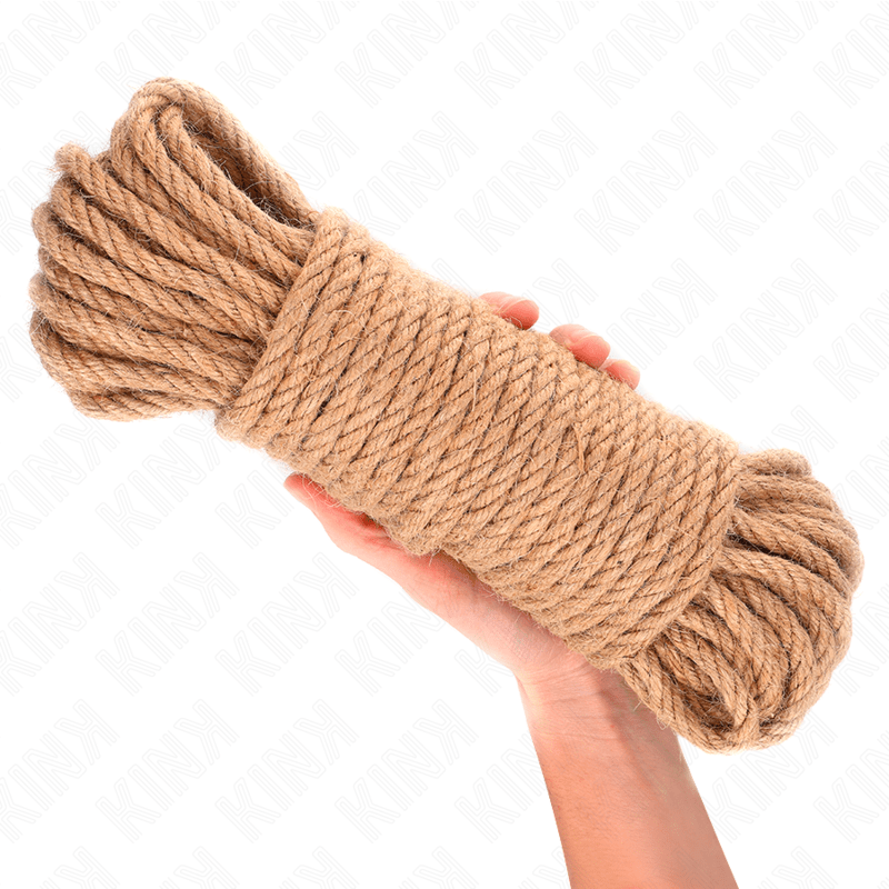 KINK - HEMP ROPE WITH METAL HEAD 20 METER - Kink&Play