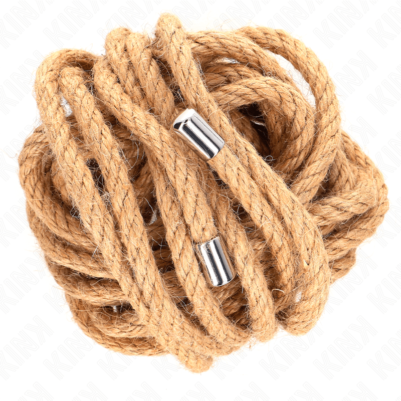 KINK - HEMP ROPE WITH METAL HEAD 5 METER - Kink&Play
