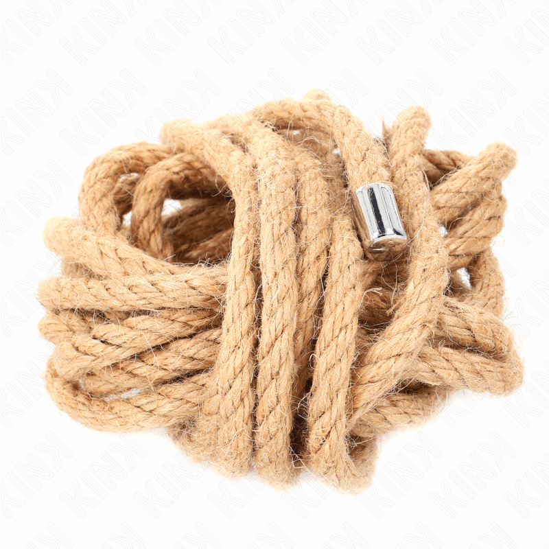 KINK - HEMP ROPE WITH METAL HEAD 5 METER - Kink&Play