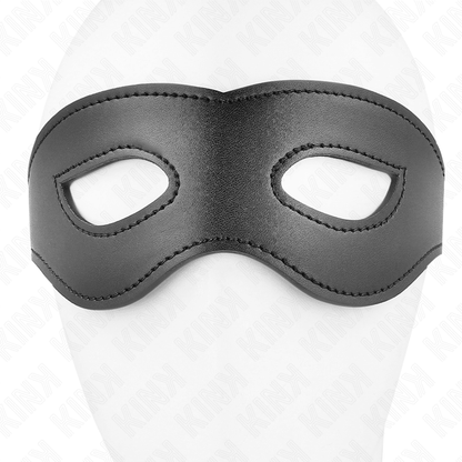 KINK - LEATHERETTE MASK MODEL 1 30 x 7 CM - Kink&Play