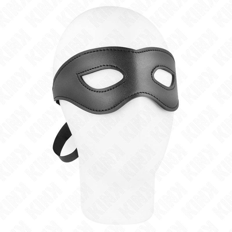 KINK - LEATHERETTE MASK MODEL 1 30 x 7 CM - Kink&Play