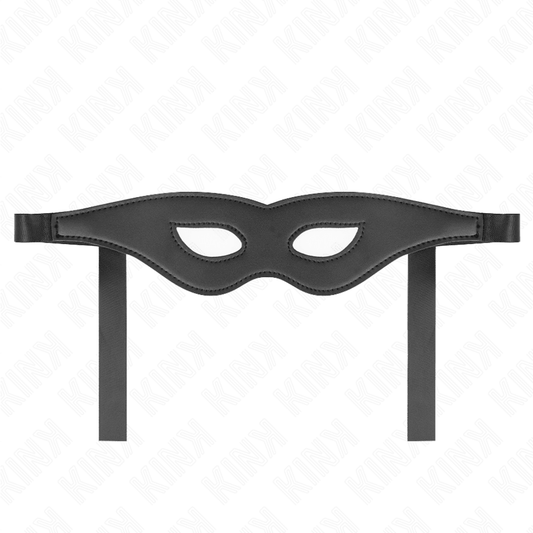 KINK - LEATHERETTE MASK MODEL 1 30 x 7 CM - Kink&Play