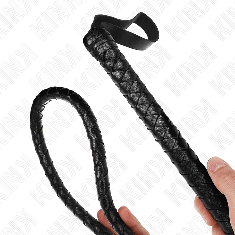 KINK - LONG BLACK SNAKE WHIP 210 CM - Kink&Play
