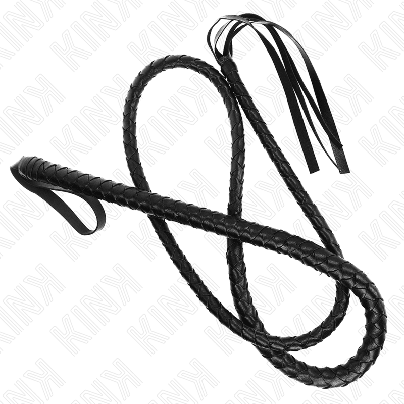KINK - LONG BLACK SNAKE WHIP 210 CM - Kink&Play