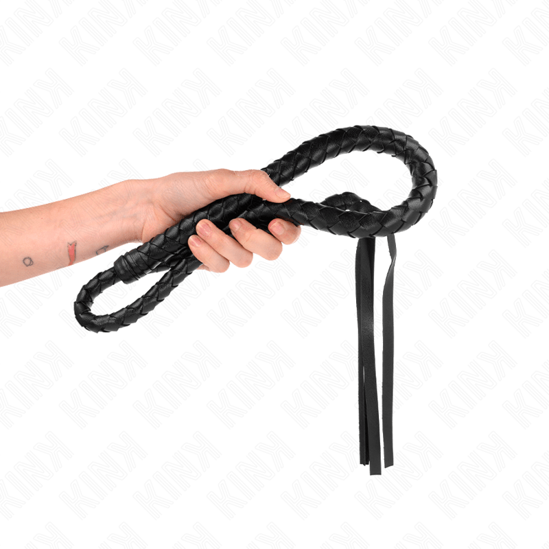 KINK - LONG WHIP WITH BEADS 110 CM - Kink&Play