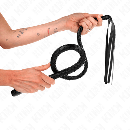 KINK - LONG WHIP WITH BEADS 110 CM - Kink&Play