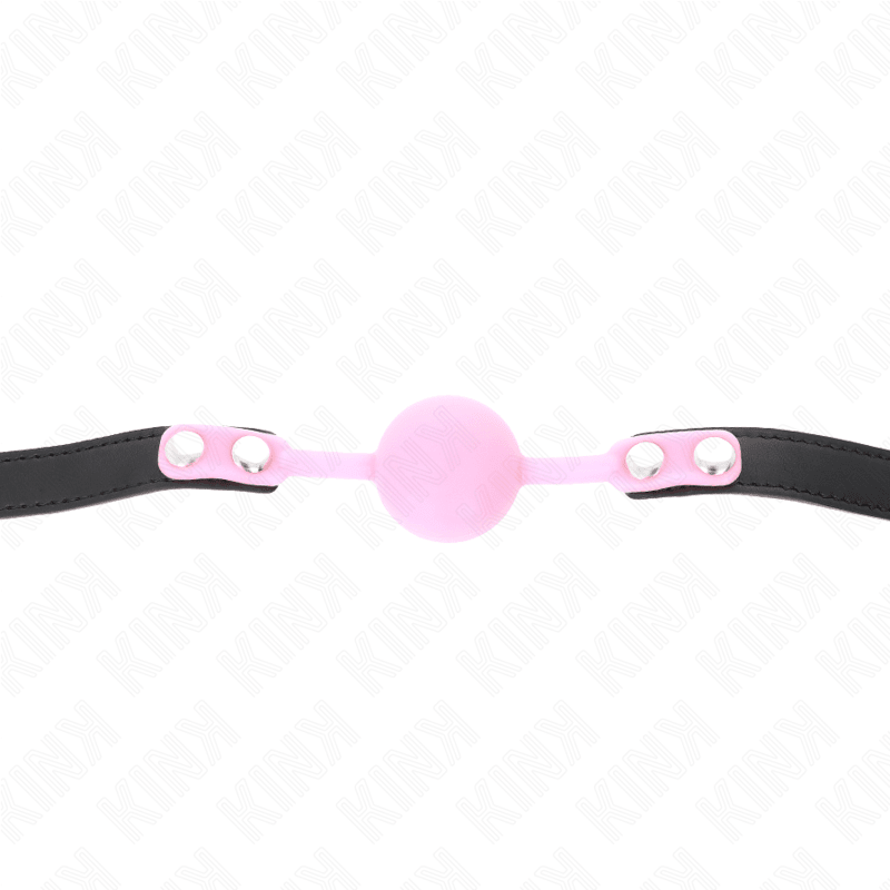 KINK - LUMINOUS SILICONE BALL 4 CM GAG 60 x 2 CM - Kink&Play