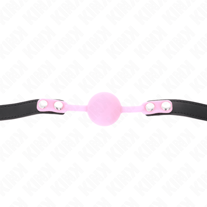 KINK - LUMINOUS SILICONE BALL 4 CM GAG 60 x 2 CM - Kink&Play