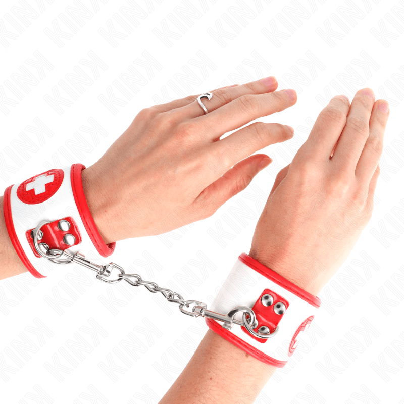 KINK - MINI NURSE WRIST RESTRAINTS ADJUSTABLE 18 - 23 CM X 5 CM - Kink&Play