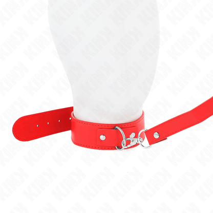 KINK - NECKLACE WITH BELT 116 CM ROJO STRAP ADJUSTABLE 32 - 50 CM X 8 CM - Kink&Play