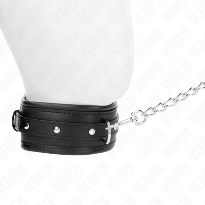 KINK - NECKLACE WITH SHINY BUCKLE STRAP 65 CM 48.5 CM X 5.3 CM - Kink&Play