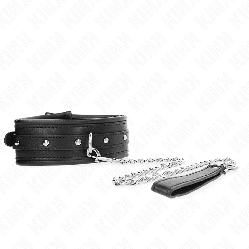 KINK - NECKLACE WITH SHINY BUCKLE STRAP 65 CM 48.5 CM X 5.3 CM - Kink&Play