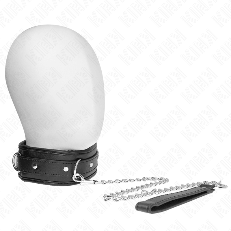KINK - NECKLACE WITH SPONGE IMITATION LEATHER STRAP MODEL 3 ADJUSTABLE 37 - 54 CM X 3 CM - Kink&Play