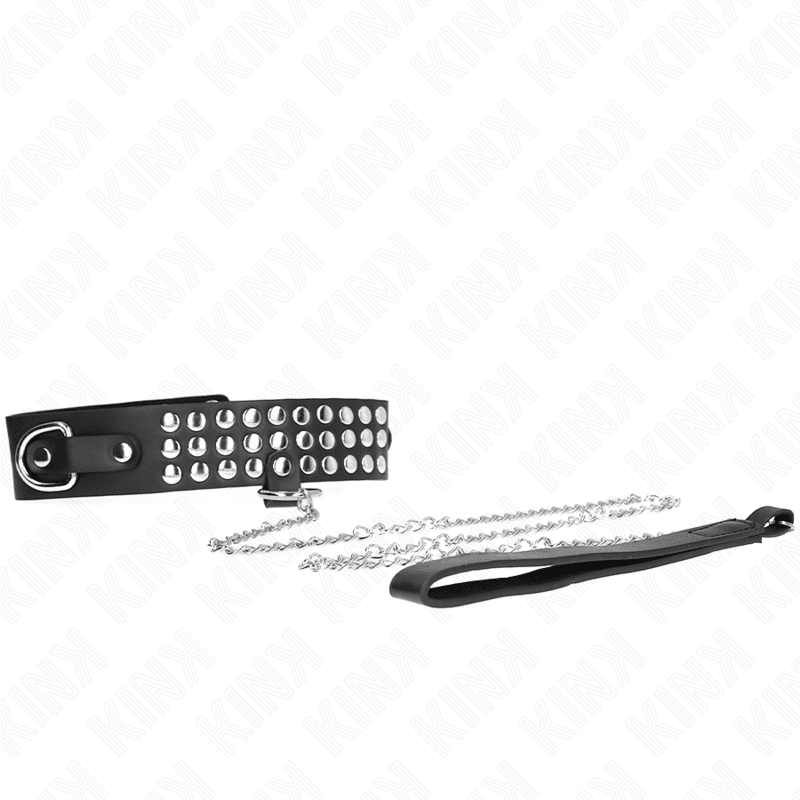 KINK - NECKLACE WITH STRAP 65 CM WITH SHINY ADJUSTABLE 37 - 42 CM X 5.3 CM - Kink&Play